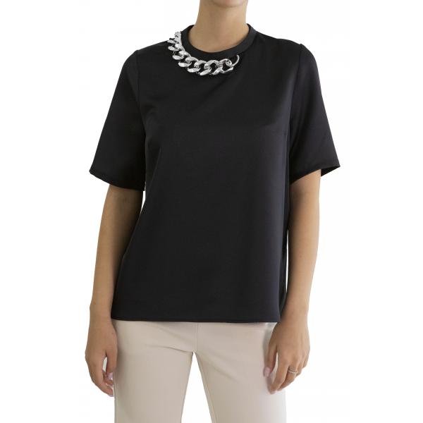 T-shirt con maniche corte e catena Imperial